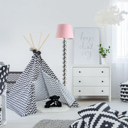 Lampa stojąca srebrne kule BANGKOK