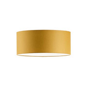 Musztardowa lampa sufitowa do salonu DUBAJ fi - 30 cm