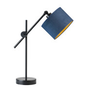 Nowoczesna lampka stołowa z ruchomym kloszem MALI VELUR