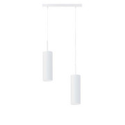Lampa wisząca podwójna biała MADERA