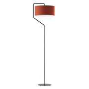 Nowoczesna lampa podłogowa do czytania w salonie TESALLIA