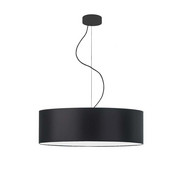 Czarna lampa wisząca do salonu HAJFA fi - 60 cm - kolor czarny