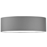 Szara lampa sufitowa w stylu skandynawskim MEDINA fi - 80 cm