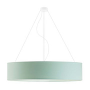 Lampa wisząca dla dzieci PORTO fi - 100 cm - kolor miętowy