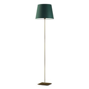 Lampa stojąca do salonu butelkowa zieleń PALERMO