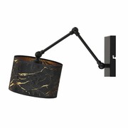 Regulowany kinkiet ścienny z przegubem TULON MARMUR