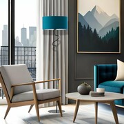 Eklektyczna lampa podłogowa MORONI