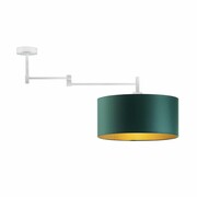 Lampa sufitowa na wysięgniku w stylu urban jungle RANGUN GOLD