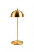 Złota designerska lampa stołowa LED VERLO HAMPTON 30 cm