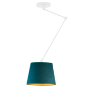 Lampa sufitowa z regulowanym ramieniem JUMA VELUR