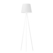 Biała lampa stojąca na trójnogu do salonu RENO