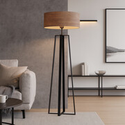 Designerska lampa podłogowa do salonu MOSS ECO