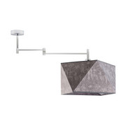 Funkcjonalna lampa sufitowa z ruchomym kloszem HARBIN