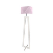 Lampa podłogowa drewniana BAKU do pokoju dziecięcego