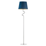 Designerska lampa podłogowa do sypialni FOGO VELUR