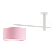 Lampa wisząca do pokoju dziecięcego FOGGIA drewniany stelaż