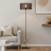 Designerska lampa podłogowa do salonu JERSEY AŻUR