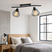 Lampa loftowa VOSS 2-punktowa – nowoczesna lampa sufitowa do salonu