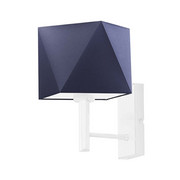 Biały kinkiet nad łóżko MEDAN