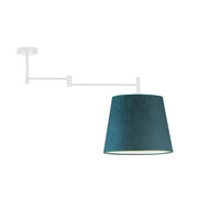 Designerska lampa sufitowa z regulowanym ramieniem TAMPA VELUR