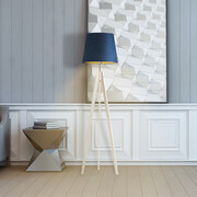 Nowoczesna lampa stojąca na 3 nogach ARUBA VELUR