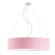 Żyrandol dla dziewczynki PORTO fi - 80 cm - kolor jasny różowy