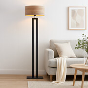 Designerska lampa stojąca do czytania w salonie KALIFORNIA ECO