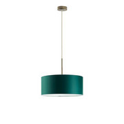 Lampa wisząca z regulacją wysokości SINTRA fi - 40 cm - kolor zieleń butelkowa