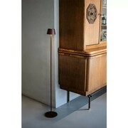 Brązowa lampa stojąca LED HoReCa VERLO TALI 123 cm