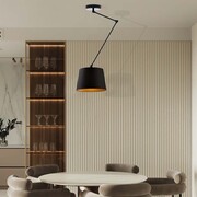 Lampa sufitowa na wysięgniku ruchomym JUMA GOLD