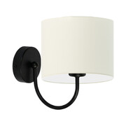 Kinkiet z abażurem do salonu LYON praktyczna lampa ścienna w wielu kolorach