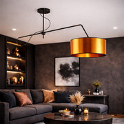 Regulowana lampa sufitowa LED do kuchni RIO MIRROR