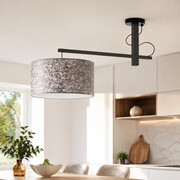 Nowoczesna drewniana lampa do salonu FOGGIA