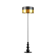 Dekoracyjna lampa stojąca do salonu w stylu glamour ROMA GLAM