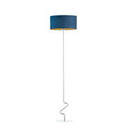 Stojąca lampa z welurowym abażurem JERSEY VELUR