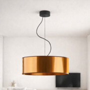 Designerska lampa wisząca do salonu HAJFA MIRROR fi - 50 cm