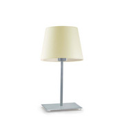 Lampa nocna na stolik GENUA kremowy abażur