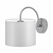 Kinkiet skandynawski z abażurem LYON elegancka lampa ścienna do nowoczesnych wnętrz