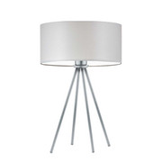 Lampa stołowa z abażurem SIERRA w stylu skandynawskim