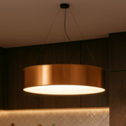 Duża lampa wisząca do kuchni PORTO MIRROR fi - 100 cm