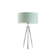 Nowoczesna lampka nocna dziecięca z miętowym abażurem ALTA