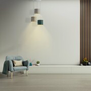 Asymetryczna lampa wisząca do salonu PUEBLO VELUR