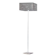 Designerska lampa podłogowa z abażurem PRAGA