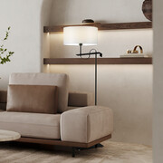 Klasyczna lampa podłogowa do salonu KAMERUN