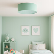 Lampa sufitowa dla dzieci w kolorze mięty DUBAJ fi - 60 cm