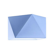 Niebieski plafon z abażurem KOLORADO