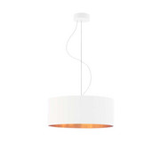 Nowoczesna lampa wisząca do jadalni HAJFA GOLD fi - 40 cm