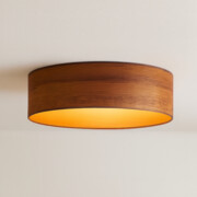 Skandynawska lampa sufitowa do salonu z abażurem DUBAJ ECO fi - 60 cm