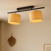 Regulowana lampa sufitowa 3 punktowa do salonu CHILE BOHO w stylu boho
