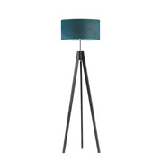 Designerska lampa stojąca na 3 nogach HAITI VELUR